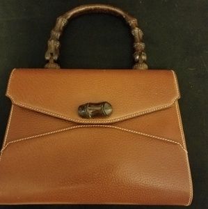 Vintage Gucci Kelly Bag with Bamboo Handle